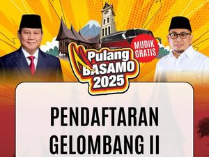 Pendaftaran Gelombang II Pulang Basamo Perantau Minang 2025 Dibuka