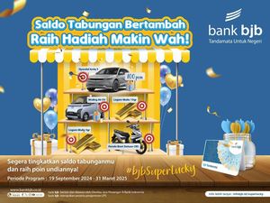 Mobil Listrik, Motor, dan Emas Menanti! Ikut bjb Super Lucky Yuk! Mobil Listrik, Motor, dan Emas Menanti! Ikut bjb Super Lucky Yuk!