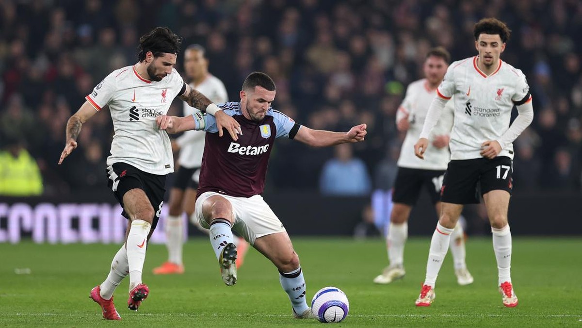 Hasil Aston Villa vs Liverpool. (Foto: Getty Images/Julian Finney)