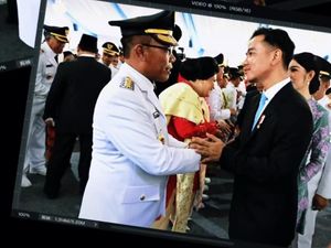 Gibran Unggah Video Akrab dengan Masinton Saat Pelantikan