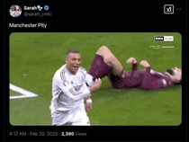Meme: Madrid Vs Man City, Mbappe Bikin Gvardiol Nyungsep