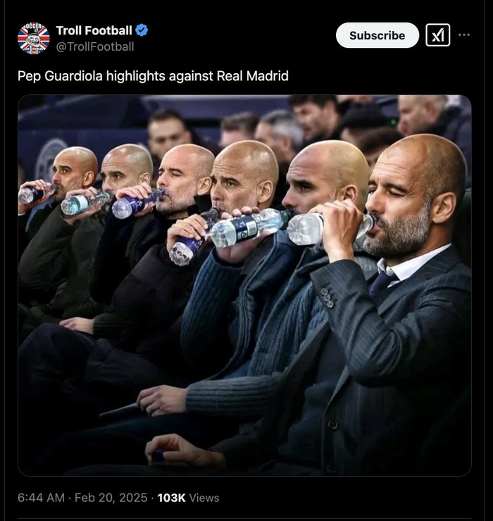 Meme Madrid vs Man City Meme Madrid vs Man City