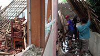 Sekolah di Malang Rusak Diterjang Derasnya Hujan
