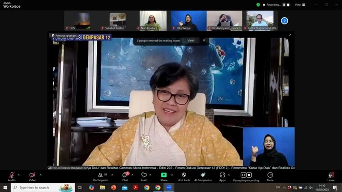 Wakil Ketua MPR Lestari Moerdijat