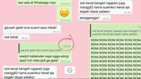 Beragam Chat Salah Labrak Kocak, Kurir Dituduh Pelakor