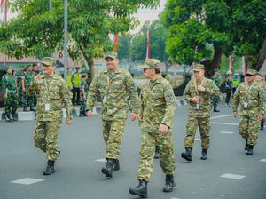 Potret Bobby Nasution Pakai Baju Loreng Ikut Retret di Magelang