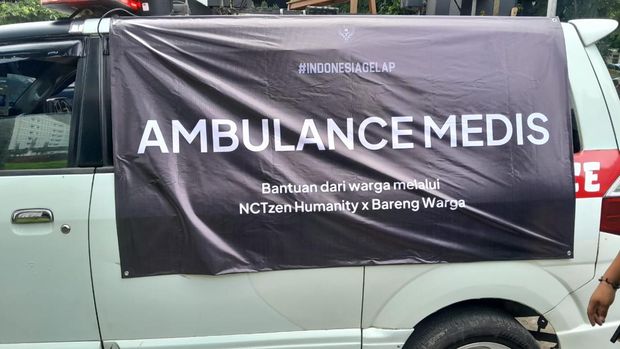 Jelang Aksi Indonesia Gelap, 2 Ambulans Donasi Netizen Disiagakan