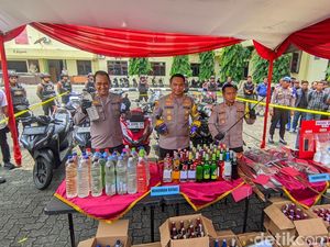 Polrestabes Semarang Ungkap Hasil Razia Miras-Premanisme Jelang Ramadan