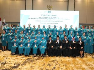 34 Ketua TP PKK Provinsi-Tim Pembina Posyandu Periode 2025-2030 Dilantik