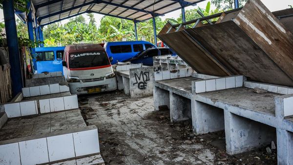 Lima Pasar di Kota Serang Terbengkalai