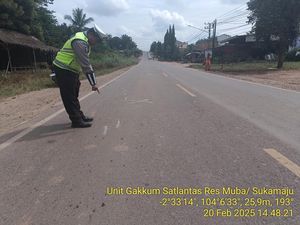 Kronologi Pria Asal Lampung Tewas Terjepit Ban Truk, Motornya Hilang Kendali