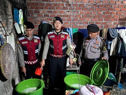 Polisi Gerebek 4 Warung di Musi Rawas, Ratusan Liter Tuak Disita