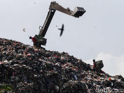 Potret TPA Cipeucang Tangsel yang Akan Ditutup KLH