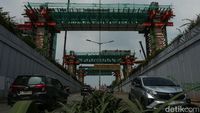 Proyek LRT Jakarta Fase 1B Terus Dikebut, Ini Potretnya