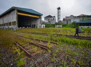 Duh! Rel KA di Jalur Kawasan Warisan Dunia Hilang Dicuri