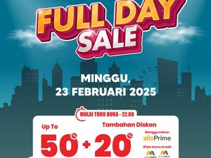 Hari Ini Hujan Diskon 50% + 20% di Transmart Full Day Sale, Langsung Serbu!