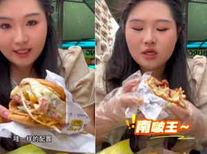 Wanita China Ini Sebut Burger Kaki Lima Malaysia Paling Enak Wanita China Ini Sebut Burger Kaki Lima Malaysia Paling Enak