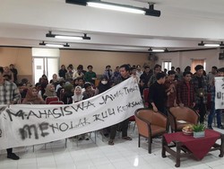 Mahasiswa, Aktivis-Praktisi Kompak Tolak RUU Dinilai Perburuk Sistem Hukum