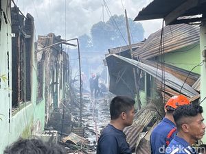 Kesaksian Warga Saat Kebakaran di Asrama Kesdam Hasanuddin Makassar