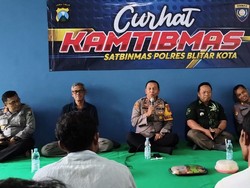 Curhat Kamtibmas, Wakapolres Blitar Kota Terima Aduan Balap Liar