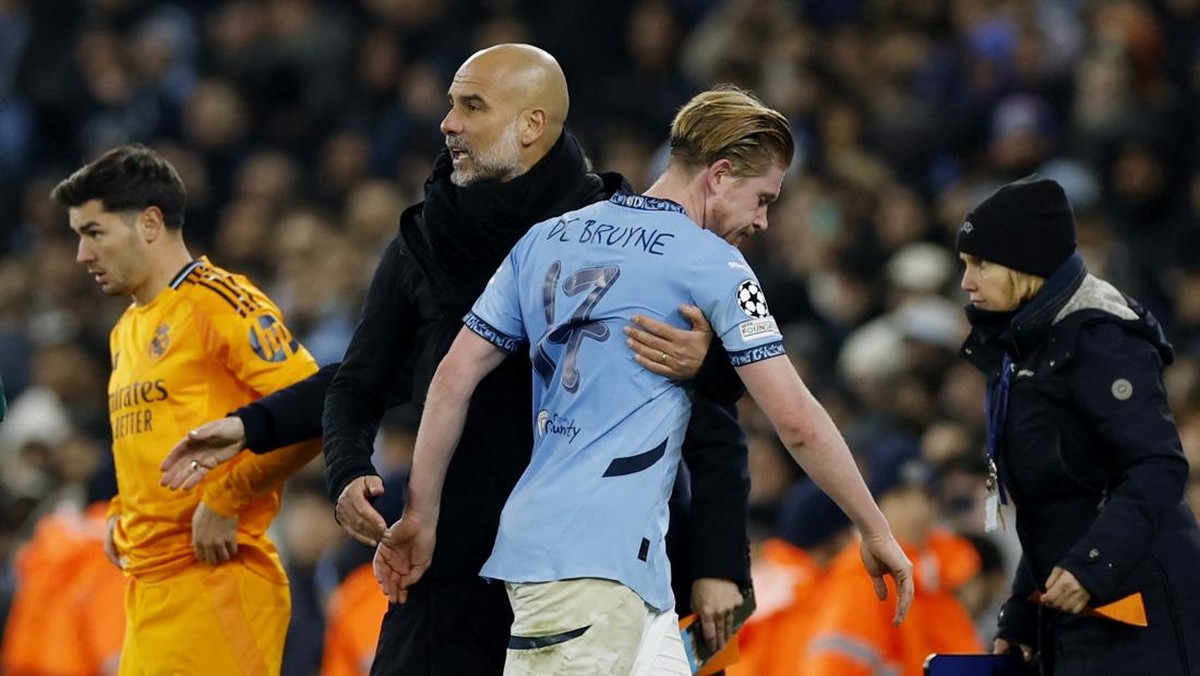 Kevin De Bruyne tak lagi dibutuhkan Pep Guardiola? (Action Images via Reuters/Jason Cairnduff)