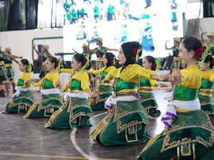 Peringati HUT ke-79 Persit Kartika Chandra Kirana dengan Lomba Tari Kolosal Peringati HUT ke-79 Persit Kartika Chandra Kirana dengan Lomba Tari Kolosal