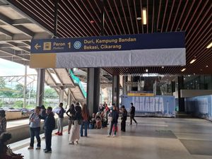 Peron 1 Stasiun Tanah Abang Mulai Beroperasi, Warga: Mantap Pokoknya