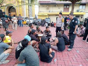 Polresta Bogor Bareng Satpol PP-Dinsos Gelar Razia Premanisme, 36 Orang Diciduk