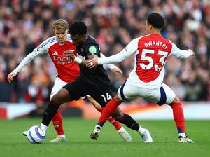 Arsenal Tertinggal 0-1 dari West Ham Saat Half-Time