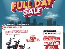 Deretan Sepeda Listrik Diskon Tembus 45% di Transmart Full Day Sale