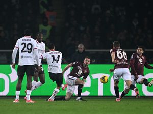 Torino Vs AC Milan: Pulisic Gagal Penalti, Rossoneri Kalah 1-2