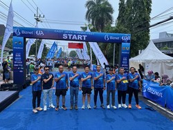 Ribuan Pelari Meriahkan East Java Running Festival di Kota Kediri