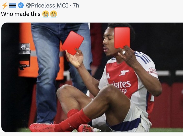 Meme Arsenal usai kalah dari West Ham United.