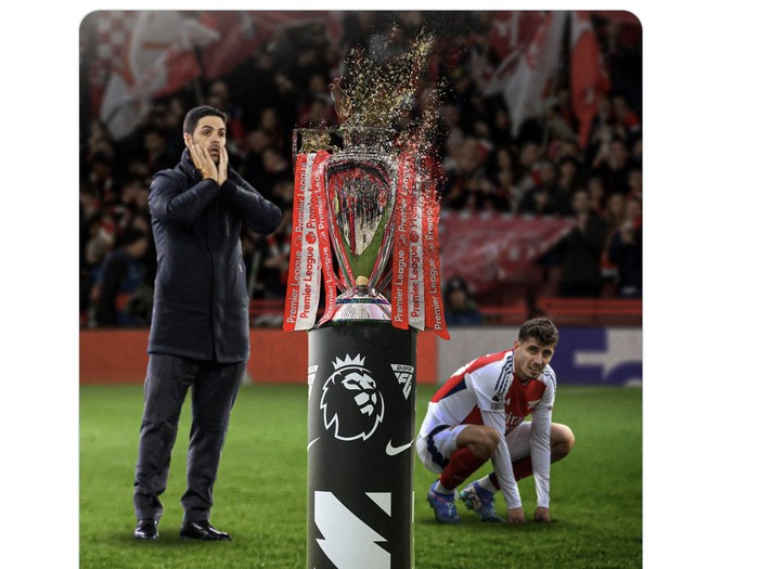 Meme Arsenal kalah dari West Ham United.