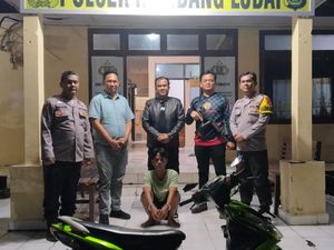 Spesialis Pencuri Sepeda Motor di Pasar Muara Enim Ditangkap Polisi