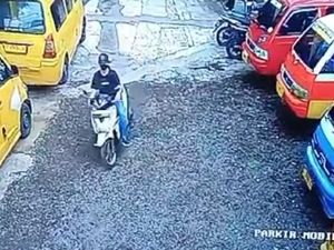 Jejak Kriminal Wanita Rambut Pirang Garut Sebelum Curi Motor Wisatawan