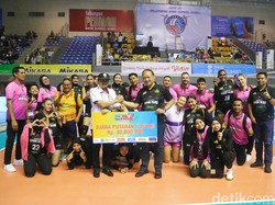 Jakarta Popsivo Polwan Juara Putaran Kedua Usai Kalahkan Yogya Falcons 3-1