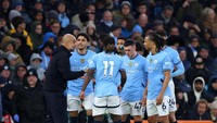 Manchester City di tempat kedua. The Citizens total mengeluarkan 554 juta Euro atau setara Rp 9,7 triliun (Getty Images)