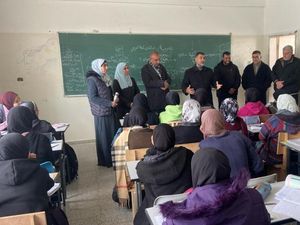 Gaza Mulai Tahun Ajaran Baru, Sekolah Dilakukan di Gedung yang Masih Berdiri