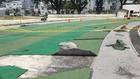 Jalur Joging Lapangan Merdeka Medan Rusak Usai Diresmikan, Ini Kata Pemkot
