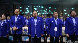 Momen SBY-AHY Hadiri Kongres VI Partai Demokrat