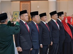 Daftar Lengkap 12 Kadis-Kabiro Baru Dilantik Wagubsu di Hari Pertama Kerja