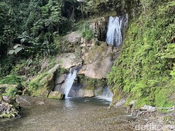 Jika Bosan ke Danau Toba, Coba Nikmati Segarnya Air Terjun Taman Eden 100