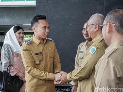 Wabup Lamongan Kunjungan ke OPD hingga Silaturahmi Bertemu Staf dan ASN