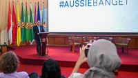Potret #AussieBanget University Roadshow di Unpad Berlangsung Meriah