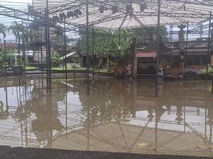 Banjir Rendam Art Centre Denpasar, Stand Pameran Terdampak Banjir Rendam Art Centre Denpasar, Stand Pameran Terdampak