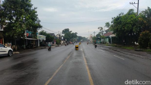 Jalan Tambakrejo Pasuruan yang kerap banjir