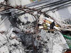 2 Pekerja Tewas Akibat Proyek Jembatan Jalan Raya di Korsel Ambruk
