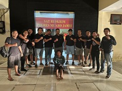 Zul Tahanan yang Sebulan Kabur dari Polres Muaro Jambi Ditangkap