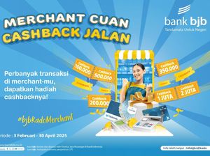 Kado Bonus Saldo untuk Merchant bank bjb, Mau Tahu Cara Dapatnya?
